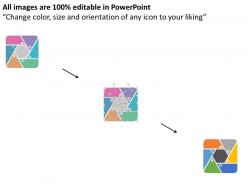 75667498 style cluster hexagonal 6 piece powerpoint presentation diagram infographic slide