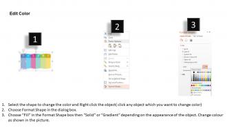 Six staged linear tags for business applications flat powerpoint design