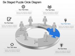 46035819 style puzzles circular 6 piece powerpoint presentation diagram infographic slide