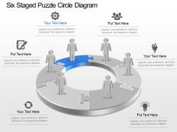 46035819 style puzzles circular 6 piece powerpoint presentation diagram infographic slide