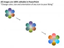 27942992 style cluster hexagonal 6 piece powerpoint presentation diagram infographic slide