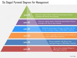 41737091 style layered pyramid 6 piece powerpoint presentation diagram infographic slide