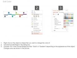 21652485 style essentials 1 roadmap 6 piece powerpoint presentation diagram infographic slide
