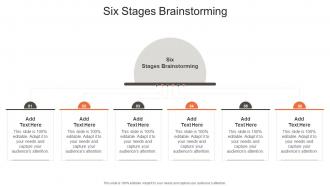 Six Stages Brainstorming In Powerpoint And Google Slides Cpb