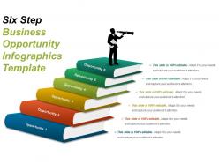 Six step business opportunity infographics template ppt example 2018