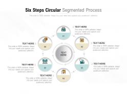 Six steps circular segmented process