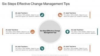 Six Steps Effective Change Management Tips In Powerpoint And Google Slides Cpb