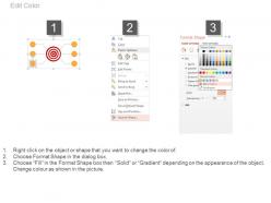 27093106 style essentials 2 our goals 6 piece powerpoint presentation diagram infographic slide