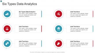 Six Types Data Analytics In Powerpoint And Google Slides Cpb