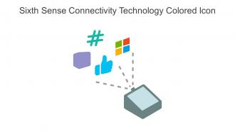 Sixth Sense Connectivity Technology Colored Icon In Powerpoint Pptx Png And Editable Eps Format