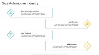 Size Automotive Industry In Powerpoint And Google Slides Cpb