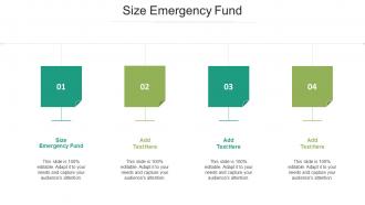 Size Emergency Fund Ppt Powerpoint Presentation File Portrait Cpb