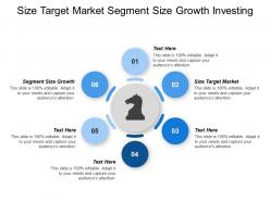 Size target market segment size growth investing operating