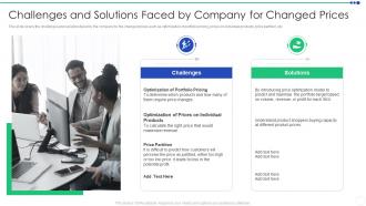 Sizing The Price Challenges And Solutions Faced Changed Prices Ppt Elements
