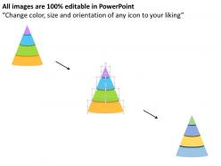 10303133 style layered pyramid 4 piece powerpoint presentation diagram infographic slide