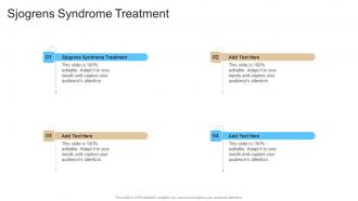 Sjogrens Syndrome Treatment In Powerpoint And Google Slides Cpb