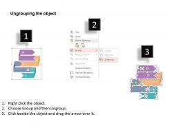 Sk four staged ribbon diagram with icons flat powerpoint design