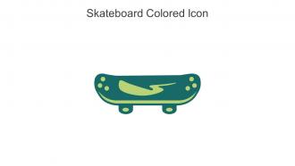 Skateboard Colored Icon In Powerpoint Pptx Png And Editable Eps Format