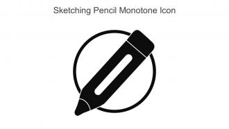 Sketching Pencil Monotone Icon In Powerpoint Pptx Png And Editable Eps Format