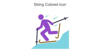 Skiing Colored Icon In Powerpoint Pptx Png And Editable Eps Format