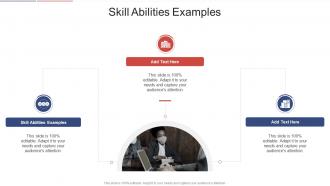 Skill Abilities Examples In Powerpoint And Google Slides Cpb