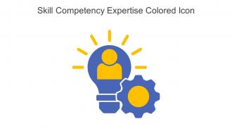 Skill Competency Expertise Colored Icon In Powerpoint Pptx Png And Editable Eps Format