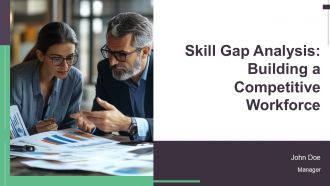 Skill Gap Analysis Building A Competitive Workforce PPT Outline AT