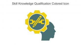 Skill Knowledge Qualification Colored Icon In Powerpoint Pptx Png And Editable Eps Format