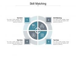Skill matching ppt powerpoint presentation model guidelines cpb