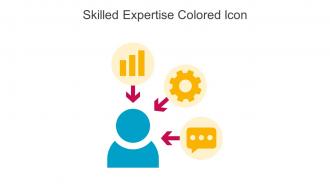 Skilled Expertise Colored Icon In Powerpoint Pptx Png And Editable Eps Format