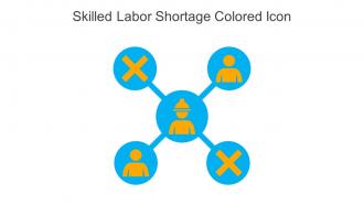 Skilled Labor Shortage Colored Icon In Powerpoint Pptx Png And Editable Eps Format