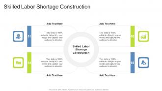 Skilled Labor Shortage Construction In Powerpoint And Google Slides Cpb