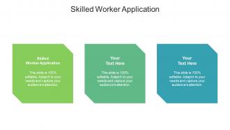 Skilled worker application ppt powerpoint presentation pictures elements cpb
