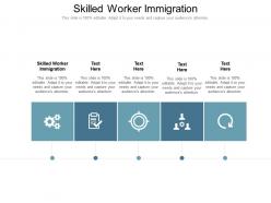 Skilled worker immigration ppt powerpoint presentation infographics format ideas cpb