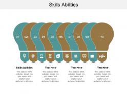 Skills abilities ppt powerpoint presentation ideas skills cpb