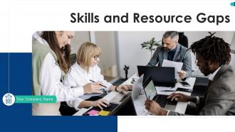 Skills and resource gaps powerpoint ppt template bundles