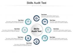 Skills audit test ppt powerpoint presentation pictures layout cpb