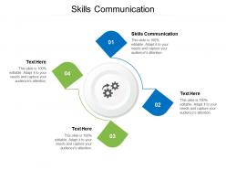 Skills communication ppt powerpoint presentation slides icons cpb