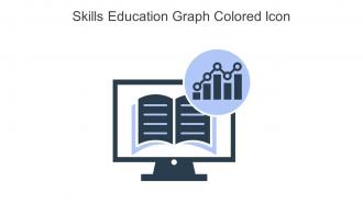 Skills Education Graph Colored Icon In Powerpoint Pptx Png And Editable Eps Format