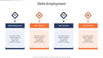 Skills Employment In Powerpoint And Google Slides Cpb