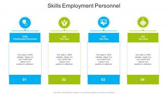 Skills Employment Personnel In Powerpoint And Google Slides Cpb