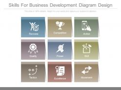 Skills For Business Development Diagram Design