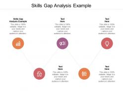 Skills gap analysis example ppt powerpoint presentation gallery maker cpb