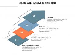 Skills gap analysis example ppt powerpoint presentation portfolio cpb
