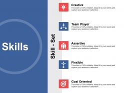 Skills goal oriented creative ppt powerpoint presentation outline show
