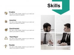 Skills goal oriented ppt powerpoint presentation professional slide download
