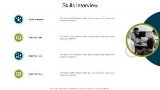 Skills Interview In Powerpoint And Google Slides Cpb