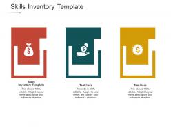 Skills inventory template ppt powerpoint presentation professional slides cpb