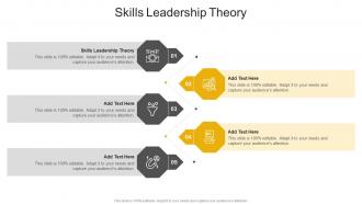 Skills Leadership Theory In Powerpoint And Google Slides Cpb