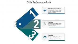 Skills performance goals ppt powerpoint presentation show demonstration cpb